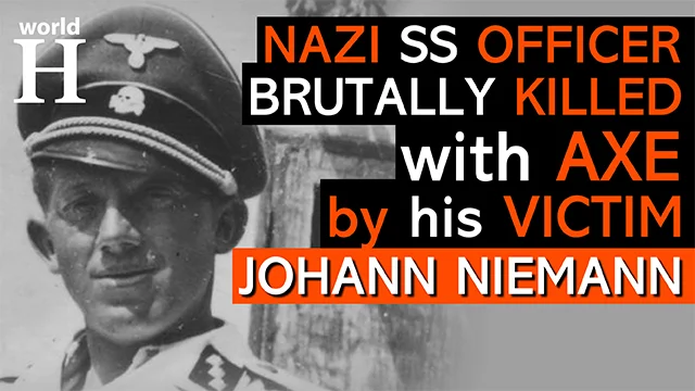 Brutal Death of Johann Niemann - Nazi Officer at Belzec & Sobibor Extermin.  Camp - Sobibor Uprising