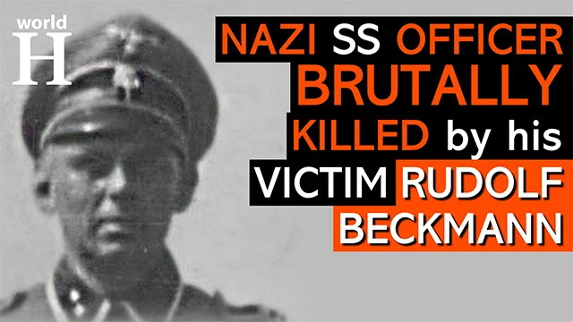 Brutal Death of Rudolf Beckmann - Nazi Guard at Grafeneck, Hadamar & Sobibor Camp - Sobibor Uprising