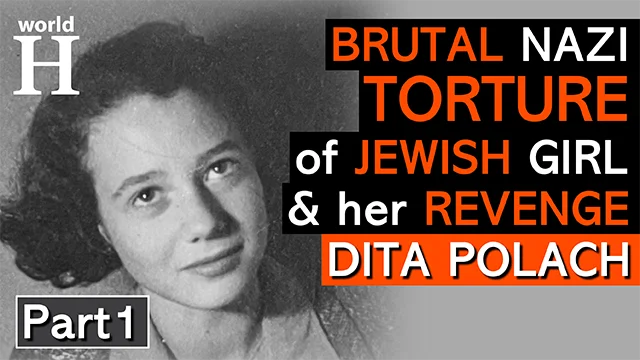 Dita Kraus - Part 1 - Brutal Nazi Torture of Jewish Girl & Her Revenge - Auschwitz & Bergen-Belsen