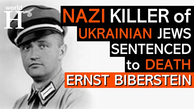 Ernst Biberstein - Nazi Commandant of Einsatzkommando 6 - The Holocaust in Ukraine - World War 2