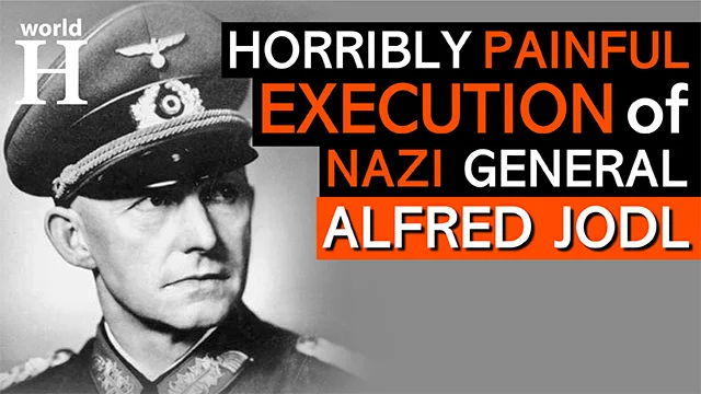 Execution of Alfred Jodl - Hitler's Nazi General & War Criminal - Nuremberg Trials - World War 2