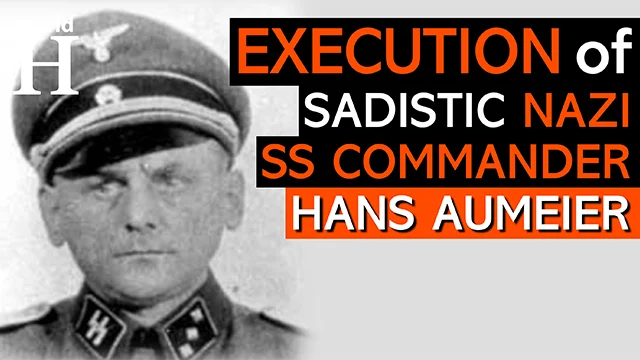 Execution of Hans Aumeier - Deputy Commandant of Auschwitz Concentration Camp - Holocaust   WW2