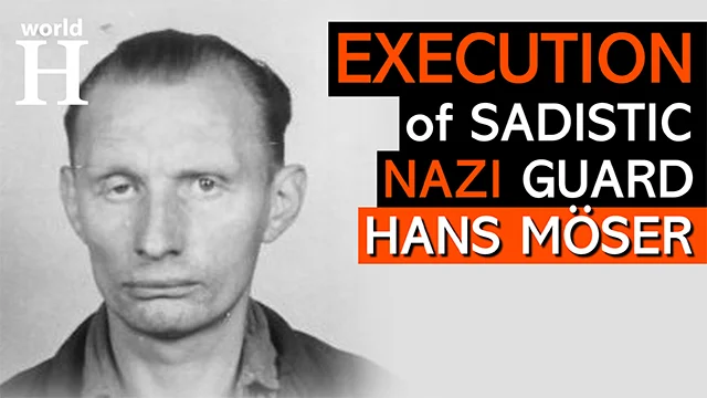 Execution of Hans Möser - Bestial Nazi Guard at Mittelbau Dora & Auschwitz Concentration Camps -WW2