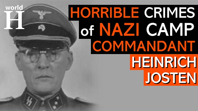 Execution of Heinrich Josten - Auschwitz Guard & Commandant of Boelcke Kaserne Concentration Camp