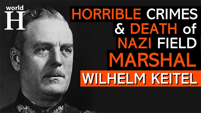 Execution of Wilhelm Keitel - Nazi Field Marshal & War Criminal - Nuremberg Trials - World War 2