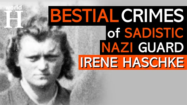 BRUTAL Irene Haschke - Female Nazi Guard at Bergen Belsen Concentration Camp - The Holocaust - WW2