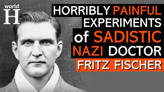 Sadistic Nazi Doctor Fritz Fischer - Medical Experiments in Ravensbrück Concentration Camp  - WW2